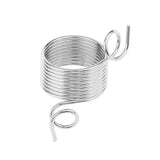 2 Size Ring Type Knitting Tools Finger Wear Thimble Yarn Spring Guides Stainless Steel Needle Thimble Sewing Accessories - Yarnveda