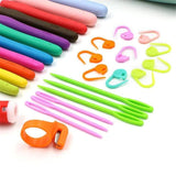 30pcs Crochet Hooks Set with Storage Bag Yarn - Yarnveda