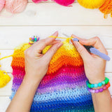 9 in 1 Light Up Crochet Hooks - USB Rechargeable LED - Yarnveda