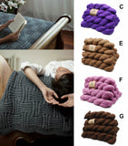 Basket Weave Throw in Alpaka Reina - Yarnveda