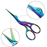 Fancy Stork Shaped Scissors - Yarnveda