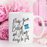 May Your Bobbin And Mug Always Be Full, Sewing - Yarnveda
