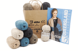 Renee Scarf in Walkabout Organic Shetland Wool - Yarnveda