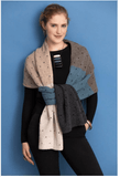 Renee Scarf in Walkabout Organic Shetland Wool - Yarnveda