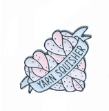 YARN SQUISHER Love Enamel Pin - Yarnveda